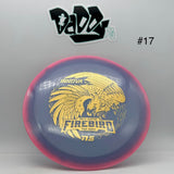 Innova Glow Halo Champion Firebird with Nate Sexton 2023 Tour Series Stamp