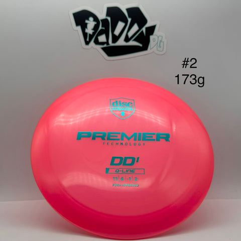 ****NEW Discmania Q-Line Premier DD1 Distance Driver