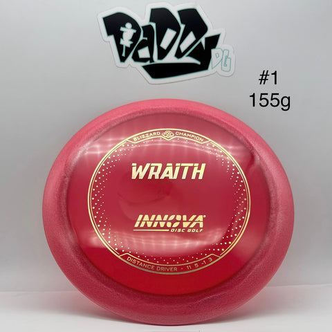 Innova Blizzard Champion Wraith Distance Driver