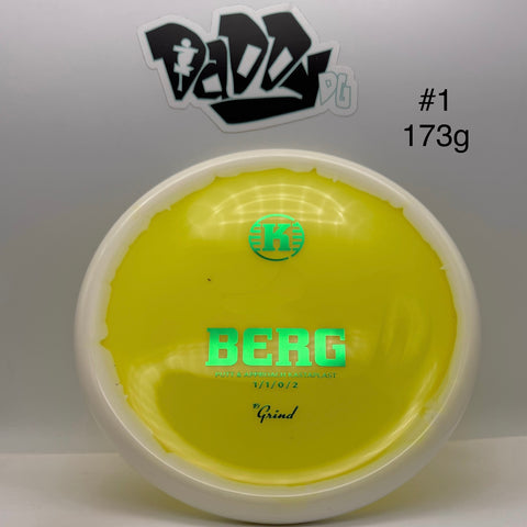 ****NEW Kastaplast K1 Grind Berg Putt & Approach