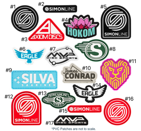 ****NEW Axiom, MVP, Streamline PVC Patches