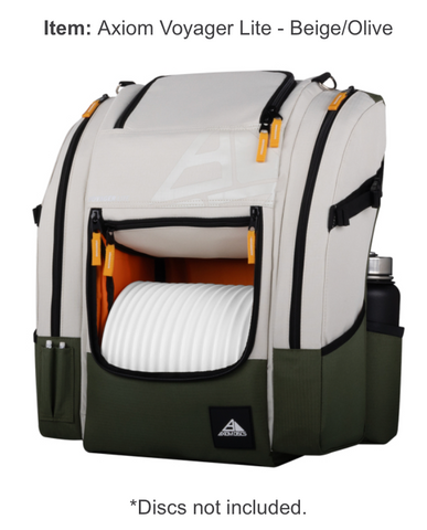 ****NEW Axiom, MVP & Streamline Voyager Lite Disc Golf Backpack Bag