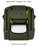****NEW Axiom, MVP & Streamline Voyager Lite Disc Golf Backpack Bag