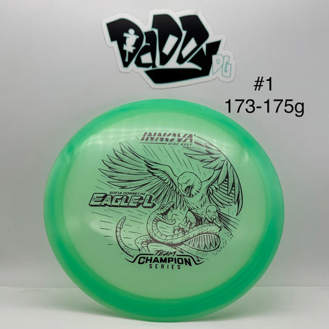 ****NEW Innova Champion Proto Glow Eagle-L 2026 Sofia Donnecke Team Series Fairway Driver