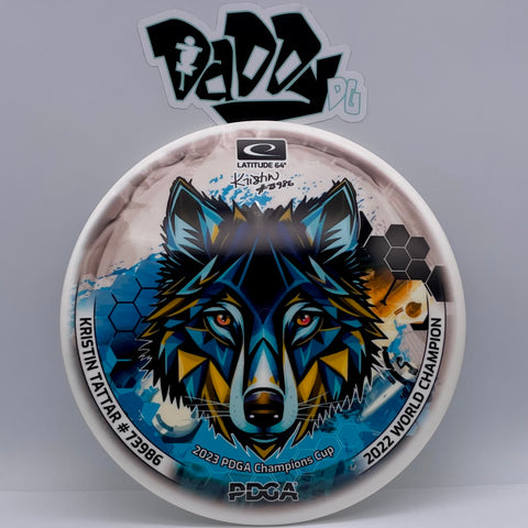 Latitude 64 Gold Claymore 2023 Kristin Tattar Champions Cup DyeMax Midrange