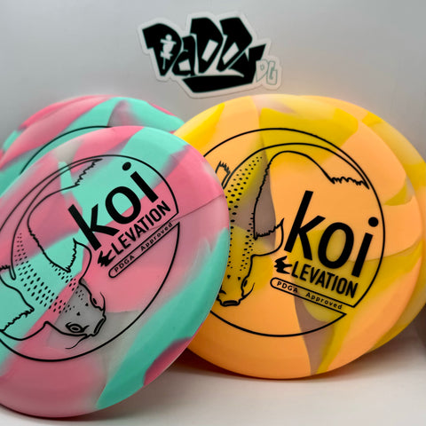 ***NEW Elevation Disc Golf Glo-G Koi Putt & Approach