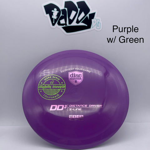 ***Discmania LOCAL PICKUP ONLY Slightly Stoopid DD3 S-Line Distance Driver