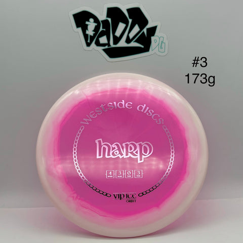 Westside Discs VIP Ice Orbit Harp Putt & Approach