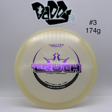 Dynamic Discs Lucid Moonshine Glow Truth Midrange