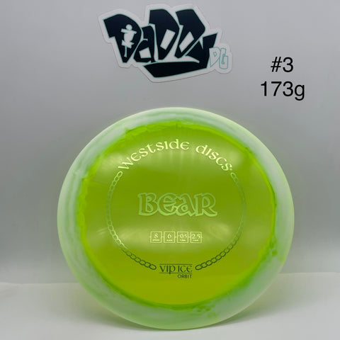 Westside Discs VIP Ice Orbit Bear Control Driver