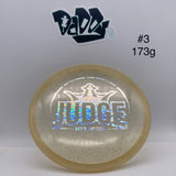 Dynamic Discs Lucid Confetti Judge Gavin Rathbun 2023 Tour Series Stamped Putter