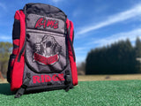 Limited Edition V3 Ricky Raptor Ridge Disc Golf Backpack Bag with built in seat