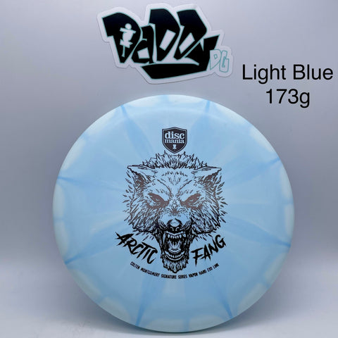 Discmania Evolution Link Exo Hard Vapor - Arctic Fang - Colten Montgomery Signature Series Putt & Approach