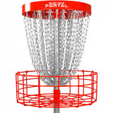 MVP Black Hole® Portal Permanent & Portable Course Disc Golf Basket (Version 2)