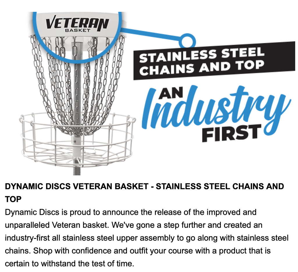 Dynamic Discs Veteran Basket Daddy Disc Golf