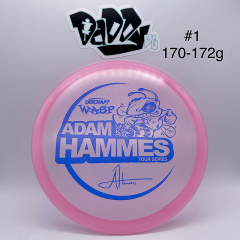 Discraft Z Metallic Wasp 2021 Tour Series Adam Hammes Stamped Midrange