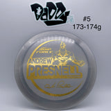 Discraft Z Metallic Force 2021 Tour Series Andrew Presnell stamped distance Driver