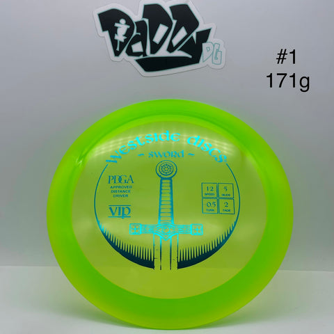 Westside Discs VIP Sword Distance Driver