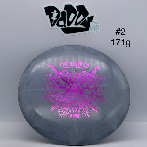 Westside Discs Tournament-X Burst Bear 2023 Sai Ananda Tour Series Stamped Control Driver