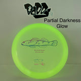 Discraft Glo Z Line Raptor Andrew Fish 2023 Tour Series Stamped Distance Driver