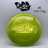 Discraft Z Metallic Force 2021 Tour Series Andrew Presnell stamped distance Driver