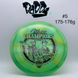 Discraft Z Swirl 2022 Tour Series Champions Cup Buzzz Midrange