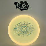 Discraft Z-Glo Zone Team Infinite Eric Oakley Stamped Putt & Approach