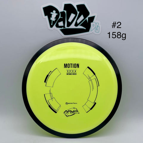 MVP Neutron Motion Distance Driver