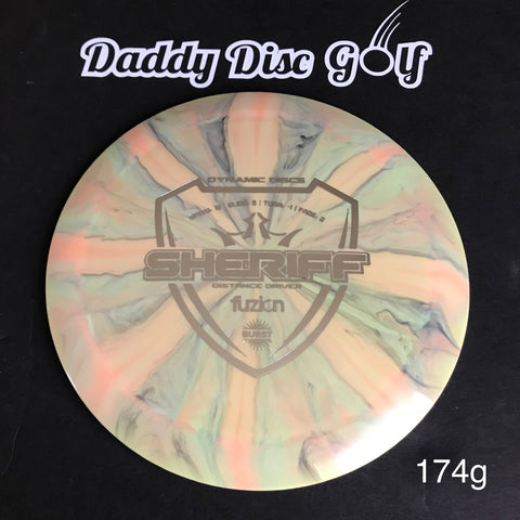 Dynamic Discs Sheriff Fuzion Distance Driver
