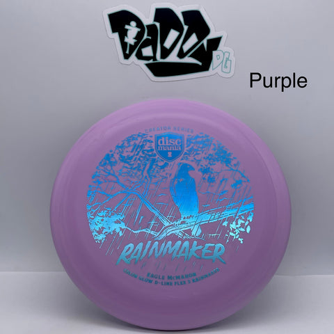 *NEW Discmania Color Glow D-Line Flex 3 Rainmaker Eagle McMahon Creator Series Putt & Approach