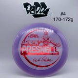 Discraft Z Metallic Force 2021 Tour Series Andrew Presnell stamped distance Driver