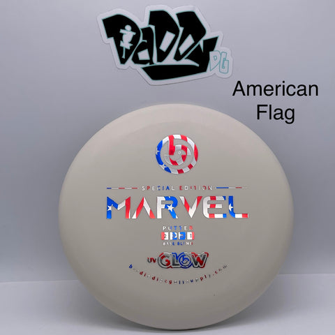 Birdie Disc Golf Base Blend Marvel UV Glow Putt & Approach