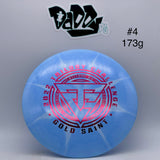 Latitude 64 Saint Gold Line Burst Distance Driver w/ 2022 Trilogy Challenge Stamp