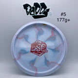 Discraft ESP Swirl Flx Buzzz 2022 Ledgestone Bottom Stamped Midrange