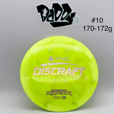 Discraft Captain’s Raptor Special Blend ESP Swirl Distance Driver