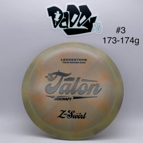 Discraft Z-Swirl 2022 Ledgestone Tour Series Talon Control Driver