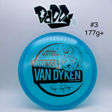 Discraft Metallic Z Meteor 2021 Tour Series Vanessa Van Dyken Stamped Midranege