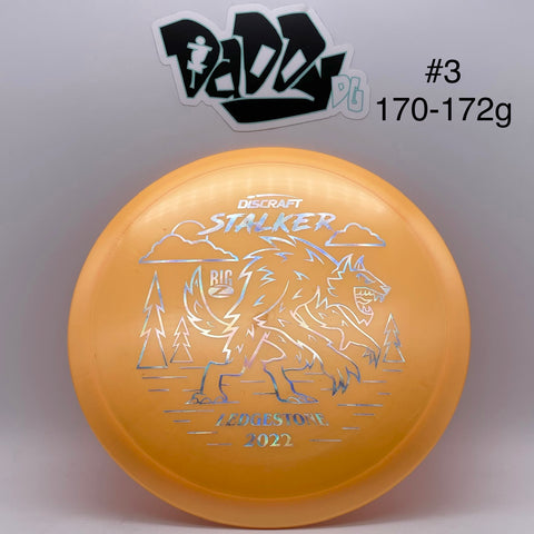 Discraft Big-Z 2022 Ledgestone Stalker Fairway Driver