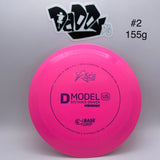 Prodigy ACE Line D Model US BaseGrip Plastic Distance Driver