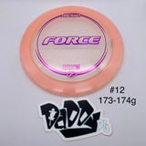 Discraft Force Z Line Distance Driver
