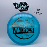 Discraft Metallic Z Meteor 2021 Tour Series Vanessa Van Dyken Stamped Midranege