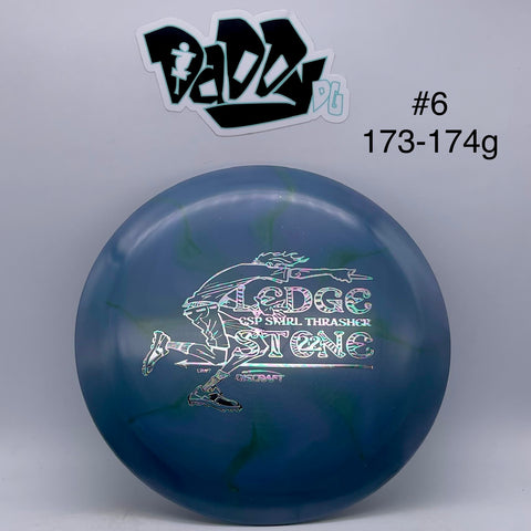 Discraft ESP Tour Series Swirl Thrasher 2022 Ledegestone Edition Distance Driver