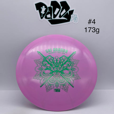 Westside Discs Tournament-X Burst Bear 2023 Sai Ananda Tour Series Stamped Control Driver