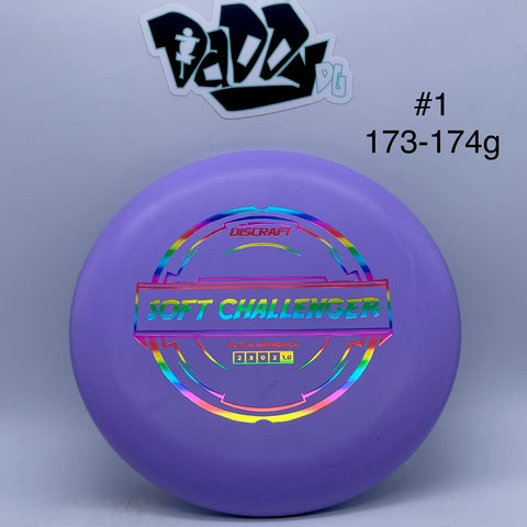 Discraft Putter Line Soft Challenger Putt & Approach Disc