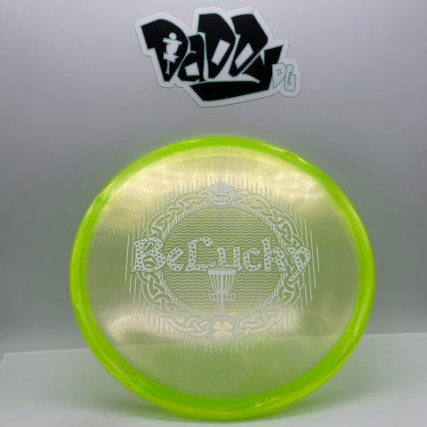 Westside Discs Harp VIP Ice Glimmer Be Lucky Stamped Putt & Approach
