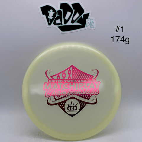 Dynamic Discs Moonshine Culprit 2022 Match Play Stamped Overstable Approach Disc