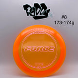 Discraft Force Z Line Distance Driver