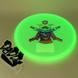 Discmania Active Premium Glow Sensei Undead Samurai 2 Halloween Stamped Putt & Approach