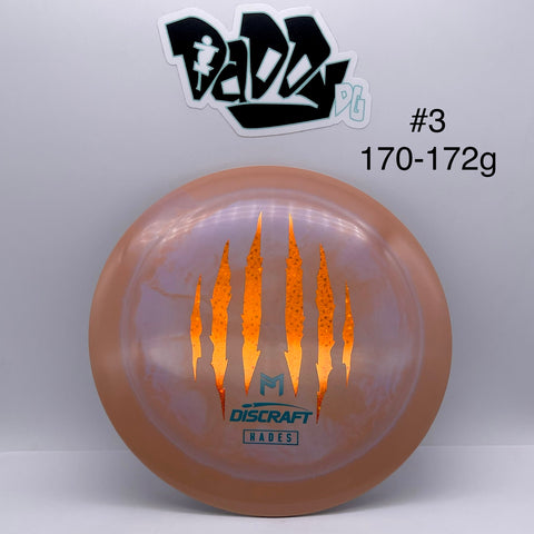 **NEW Discraft ESP Hades 2023 Paul McBeth 6x Commemorative Stamped Distance Driver