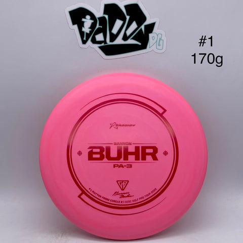*NEW Prodigy PA-3 350G Plastic Gannon Buhr Circle 2 Leader Stamped Putt & Approach